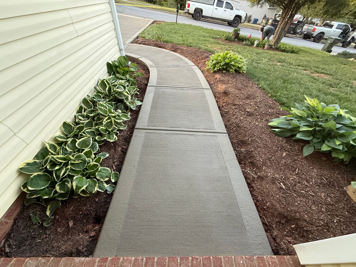 Concrete Sidewalks contractor in Charlotte, NC (Mecklenburg County) — Local Concrete Co delivers driveway, patio, foundation, and decorative concrete work across the Carolinas with a 30-year structural standard.