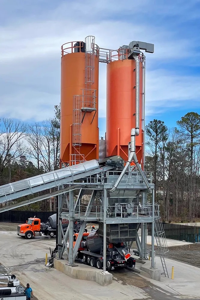 Dialing In the Mix — step 03 of a Local Concrete Co project in Charlotte, NC