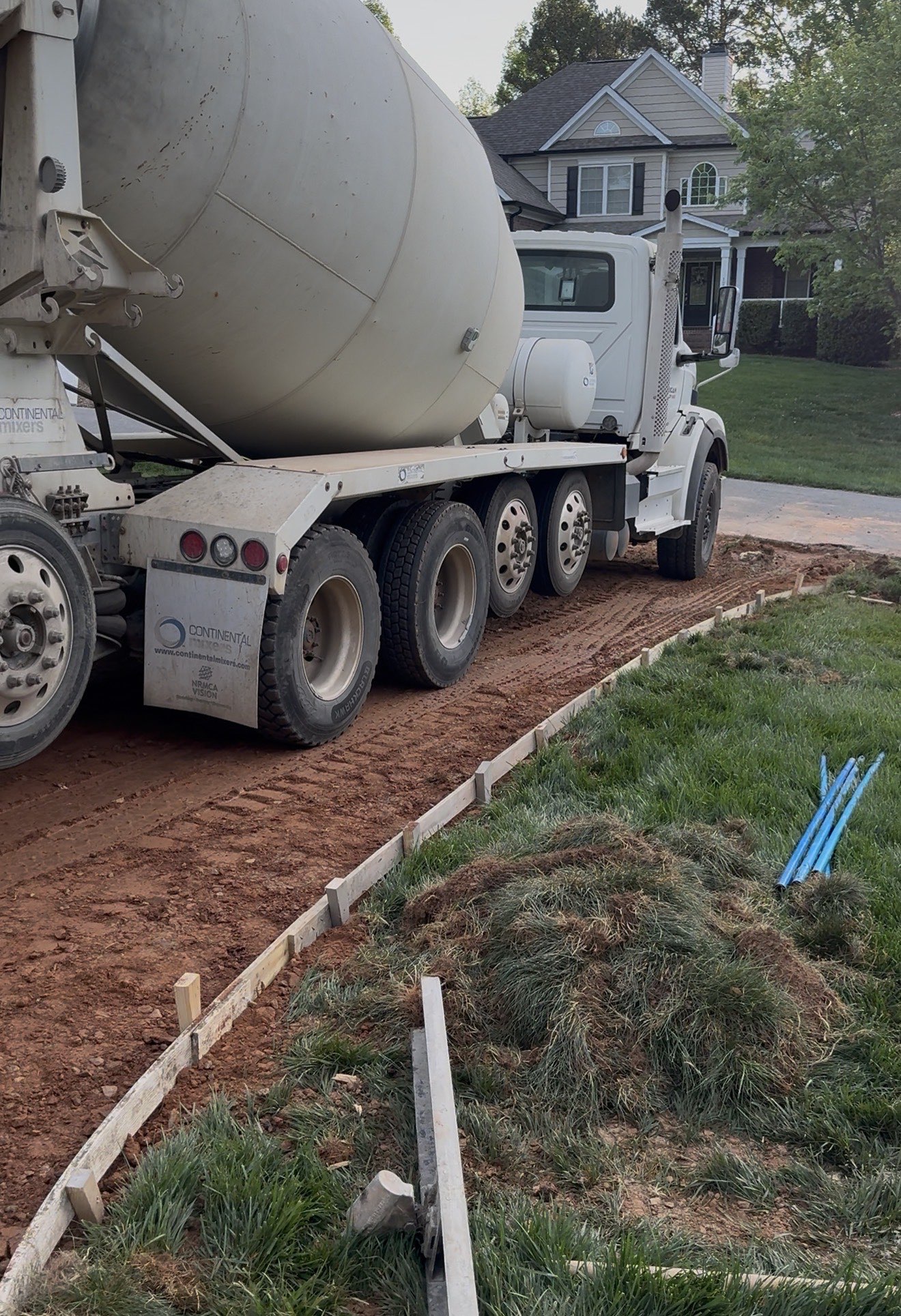 Testing Every Truck — step 09 of a Local Concrete Co project in Charlotte, NC