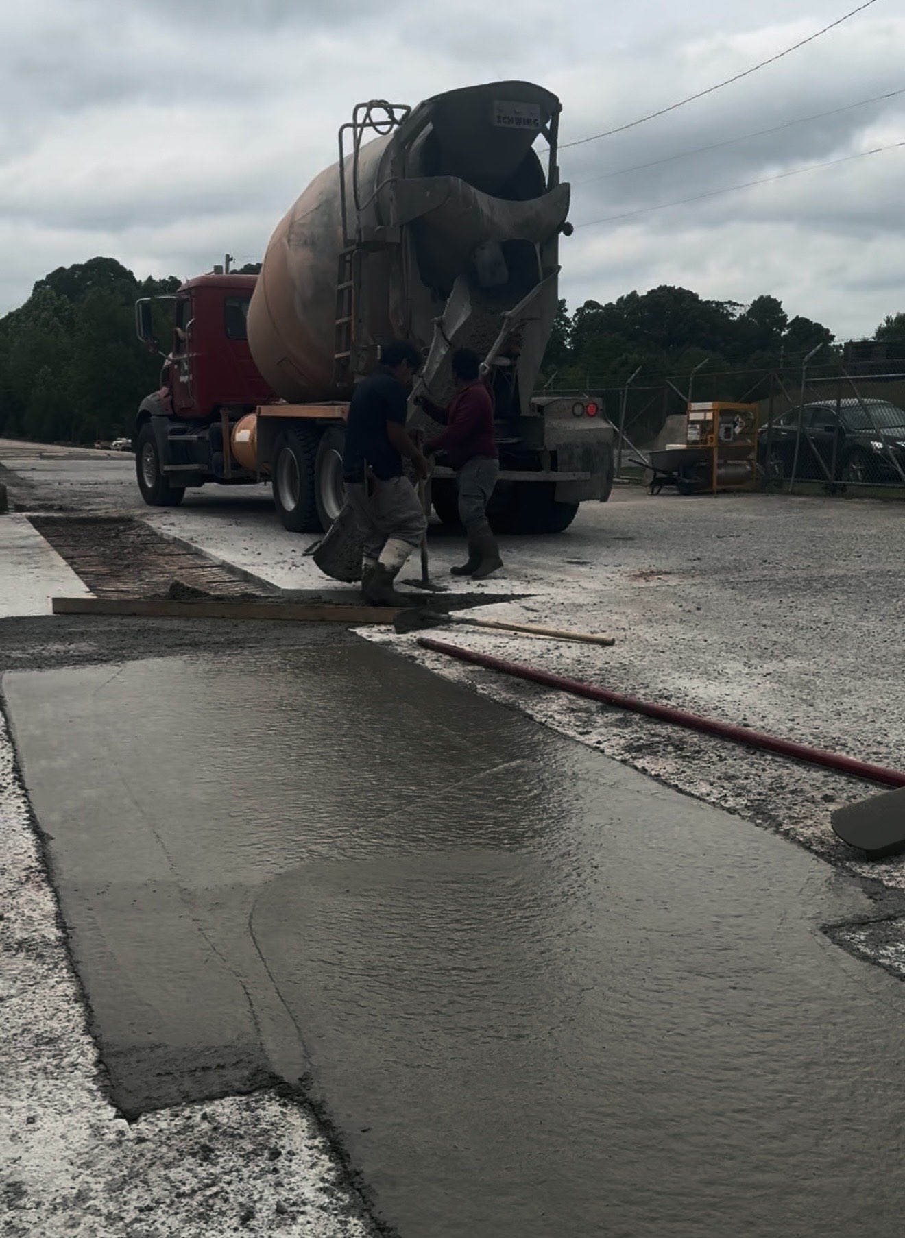 One Continuous Pour — step 10 of a Local Concrete Co project in Charlotte, NC
