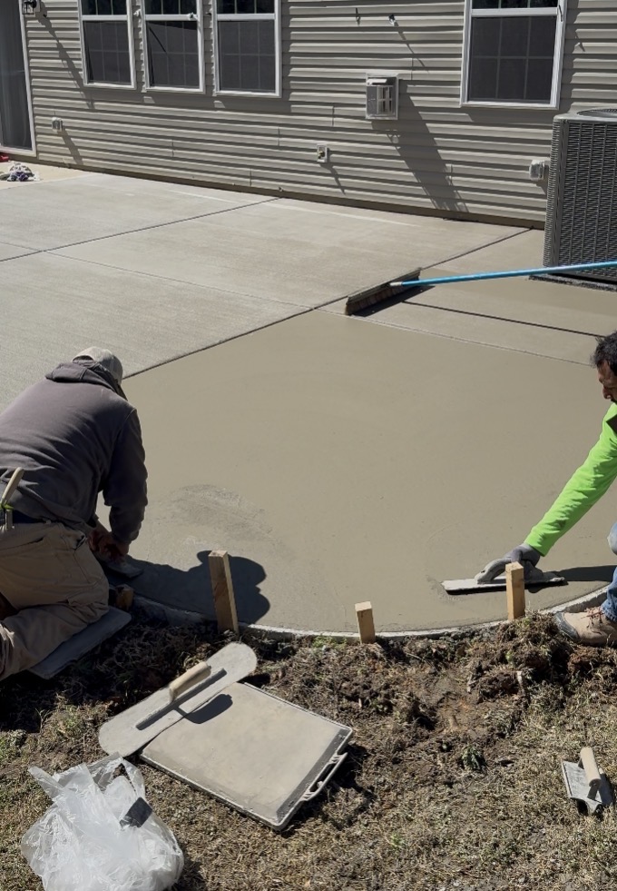 The Fresno Pass — step 13 of a Local Concrete Co project in Charlotte, NC