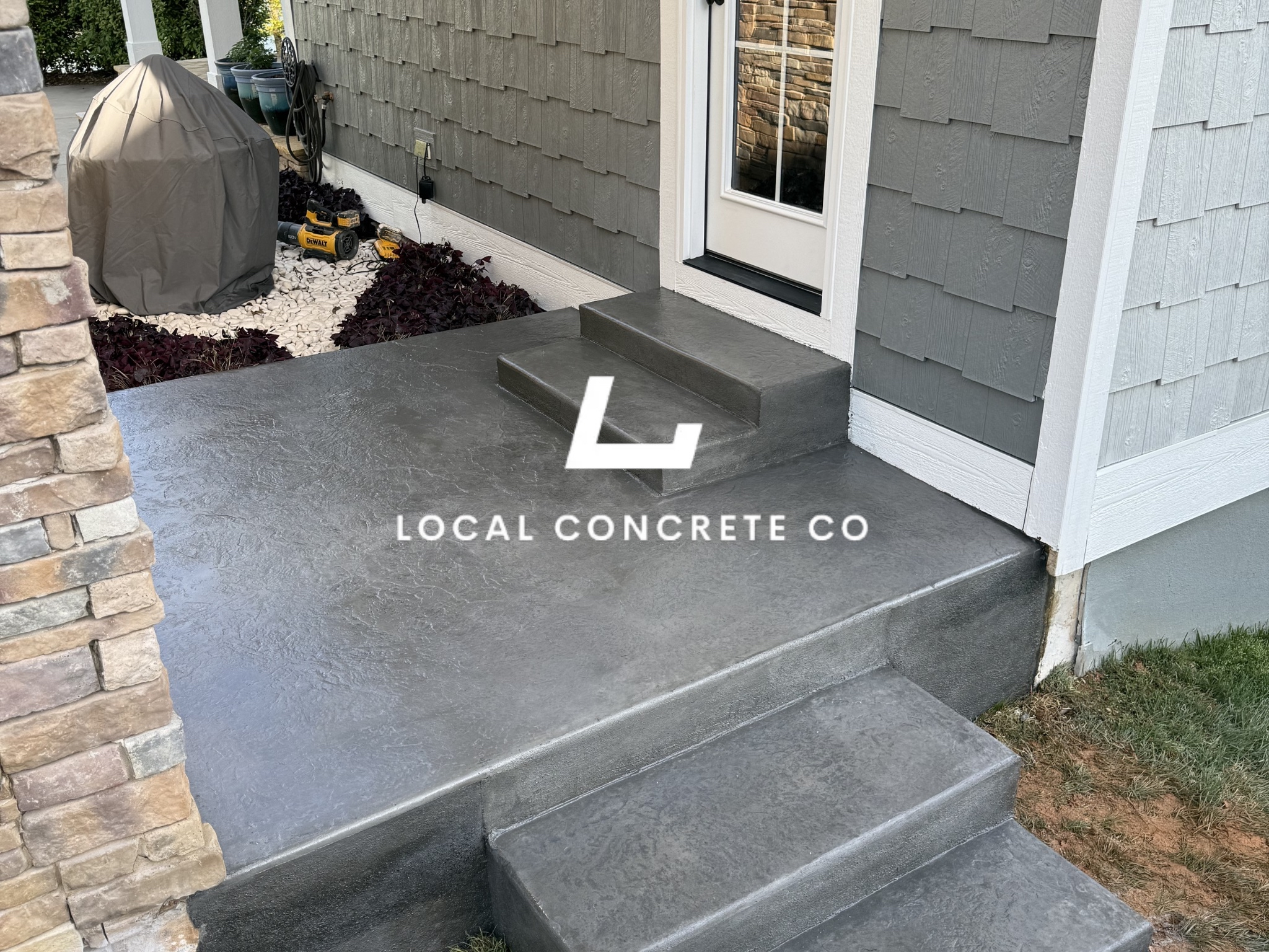 Cleanup, Warranty, Done — step 18 of a Local Concrete Co project in Charlotte, NC